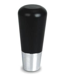 Black + Silver Car Gear Shift Knob