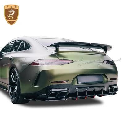 Forged Carbon Fiber Mt Style Amg Gt63 Rear Diffuser Lip for Mercedes Bens