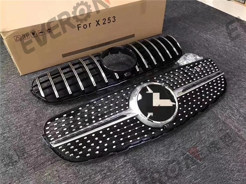 Gt Style Front Bumper Racing Grill for Mercedes Benz Glc Class X253 2016-2019