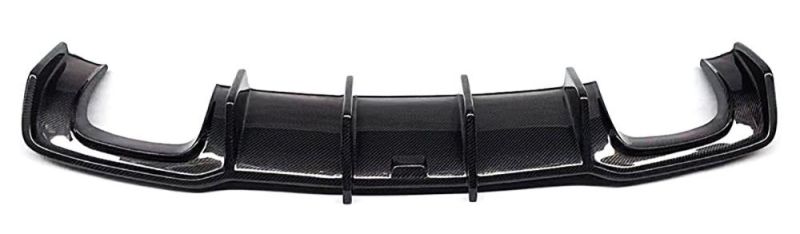 Car Bumper Carbon Fiber Rear Bumper Diffuser for 2017 2018 A3 Sline S3