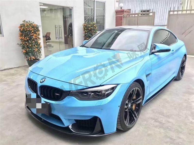 Mad Style Front Lip Bumper Spoiler with Wrap Angle for BMW 3 Series F30 F35 2013-2019