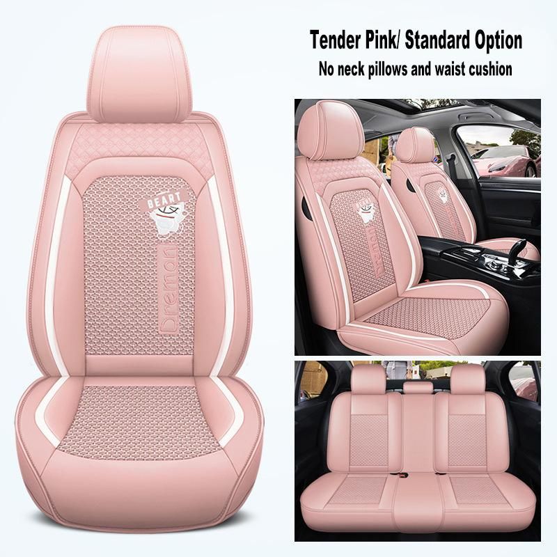Breathable &Cool Car Seat Cover Full Set