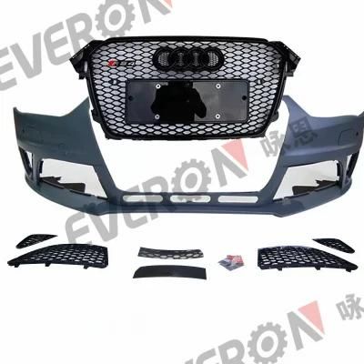 RS4 Body Kits Front Bumper with Grille for Audi A4 2013-2016
