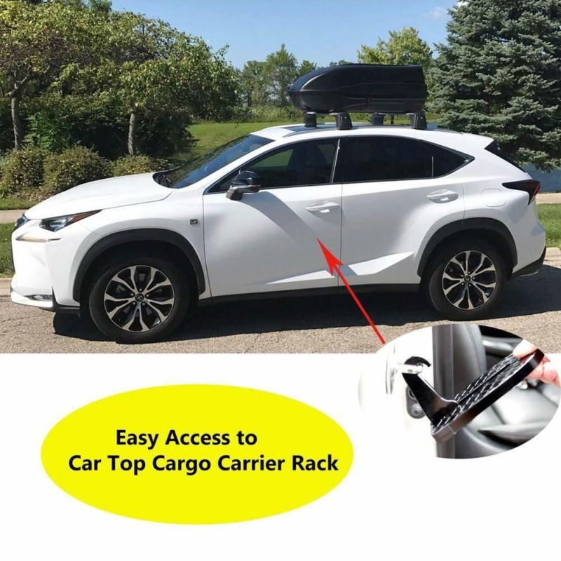 Car Assist Pedal Aluminum Pedal Multi-Function Car Folding Ladder Door Lock, Safety Hammer Life-Saving Escape Tool Esg13035