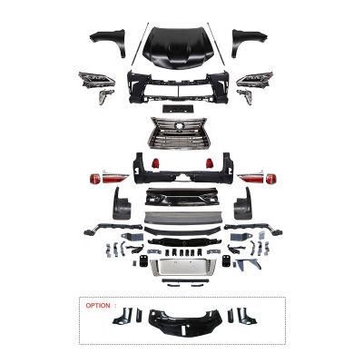 Auto Parts Car Body Kit for 2010-2017 Upgrade to Lx570 Model 2018+