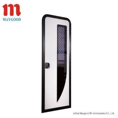 620X1800mm Motorhome and RV Entry Door with Blind