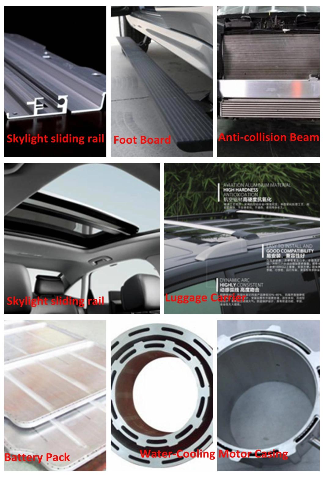 Aluminum Extrusion CNC Machined Aluminium Auto Parts