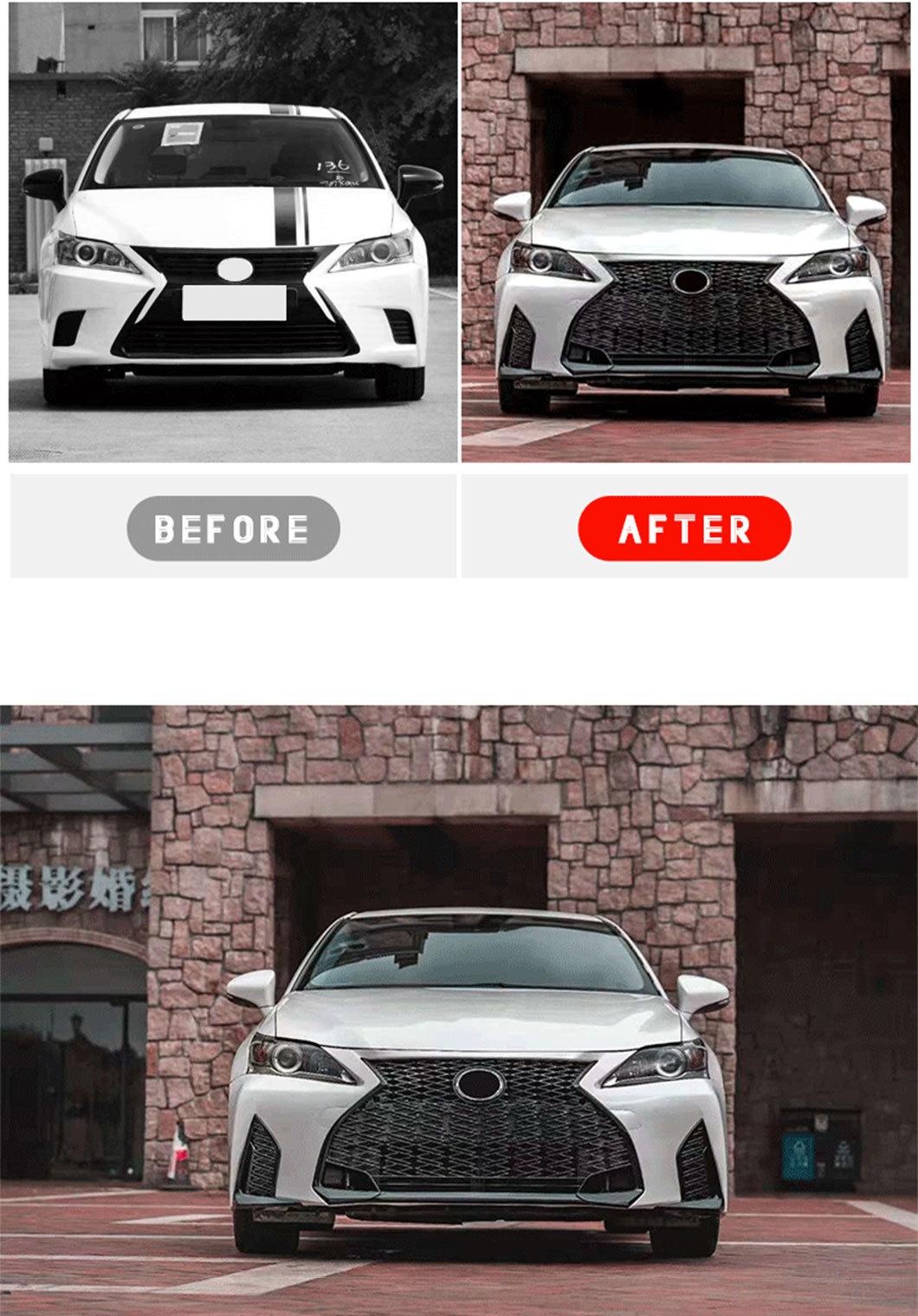 Ar Front Bumper for Lexus CT200 2012-2020 PP Body Kit Exterior Parts