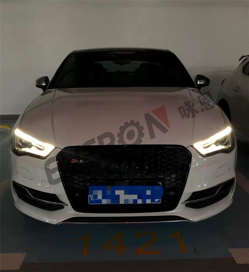 RS3 Style Front Bumper Grille for Audi A3 2013-2016