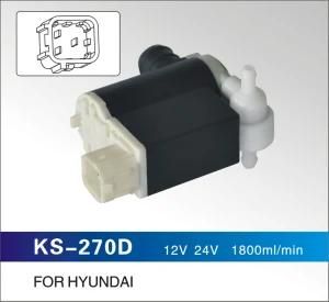 12V 24V 1800ml/Min Windshield Washer Pump for Hyundai