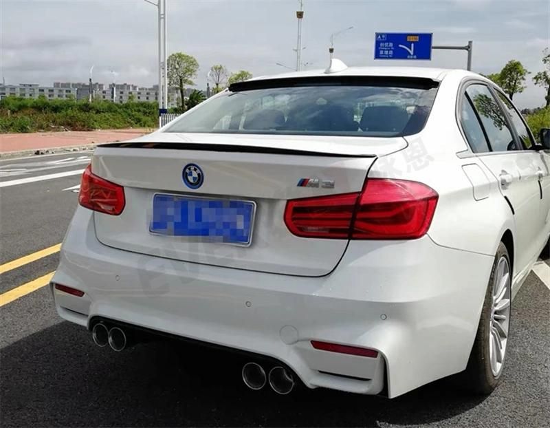 Car Exterior Accessories M3 Style Tail Wing Rear Spoiler for BMW 3 Series F30 M3 F80 2013-2019