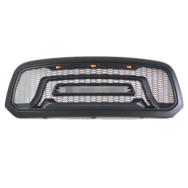 4X4 ABS Plastic Matte Black Mesh Honeycomb Car Front Grille for Dodge RAM 1500 2013-2018