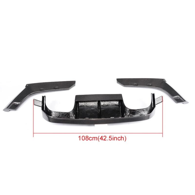 Carbon Fiber M3 M4 Rear Bumper Diffuser for BMW F80 F82 M3 M4