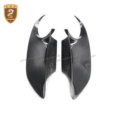 Ome Style Carbon Fiber Rear Tail Light Brake Lamp Lens Cover for Ferrari 488 Taillight Covers