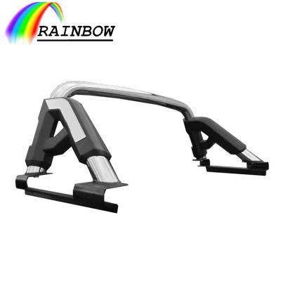 New Style Car Accessories Stainless Steel Silver Plastic Universal Roll Bar/Cage/Frame 4X4 for Toyota Hilux Revo