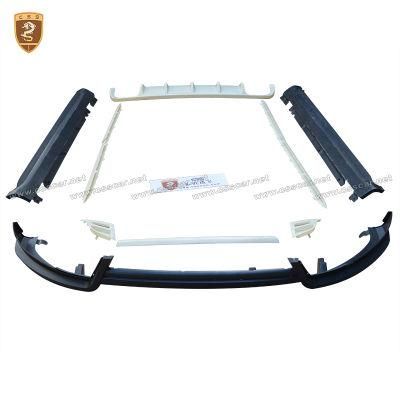 Upgrade to Fiberglass Techart Style Front Rear Lip Smalll Body Kit for Porsche Macan