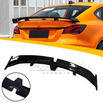 China Factory High Efficiency Professional ABS Plastic Carbon Fiber Rear Boot Spoilers for Mg5 Mg6 2017-2022
