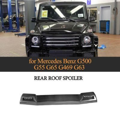 Carbon Fiber Roof Wing Spoiler for Mercedes Benz G Class W463 G550 G55 G65 G63 Amg 2013-2017