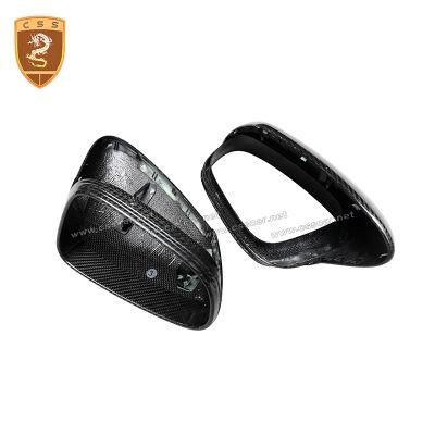 Dry Carbon Fiber Car Rearview Mirror Cover for Pors-Che 991 992
