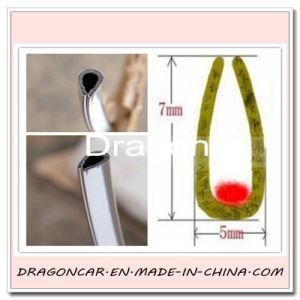 U Shape Car Door Decorative Edge Guard with Various Colors