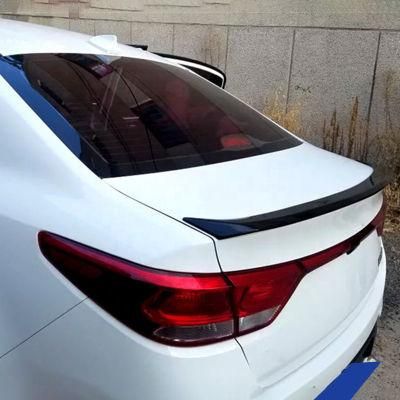 Auto Parts ABS Matt Black Car Rear Spoiler for 2017 KIA K2 Car