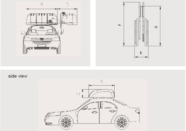 China Wheelchair Storage Box Wheelchair Tooper Car Auto Box Weight 55.5kg