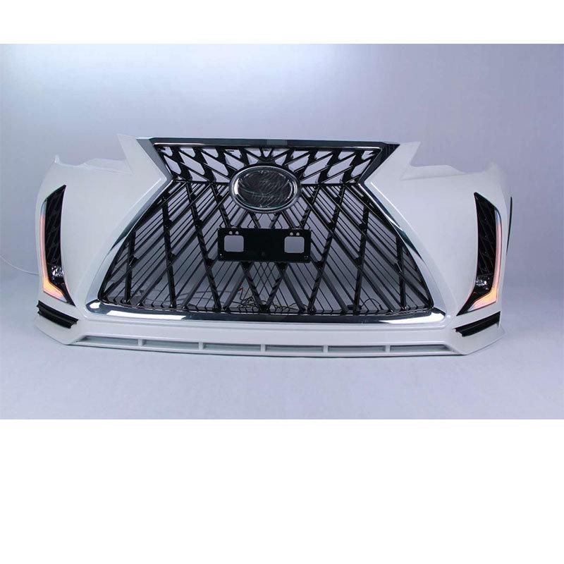 Factory Supply Professional Pickup Truck 4X4 Car Accessories Body Kit Auto Front Bumper for Fortuner 2016-2019 Change Lexus