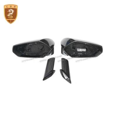 Lp700 Car Side Rearview Mirror Covers for Lamborghini Aventador 3K Real Carbon Fiber Rear View Mirror Cover