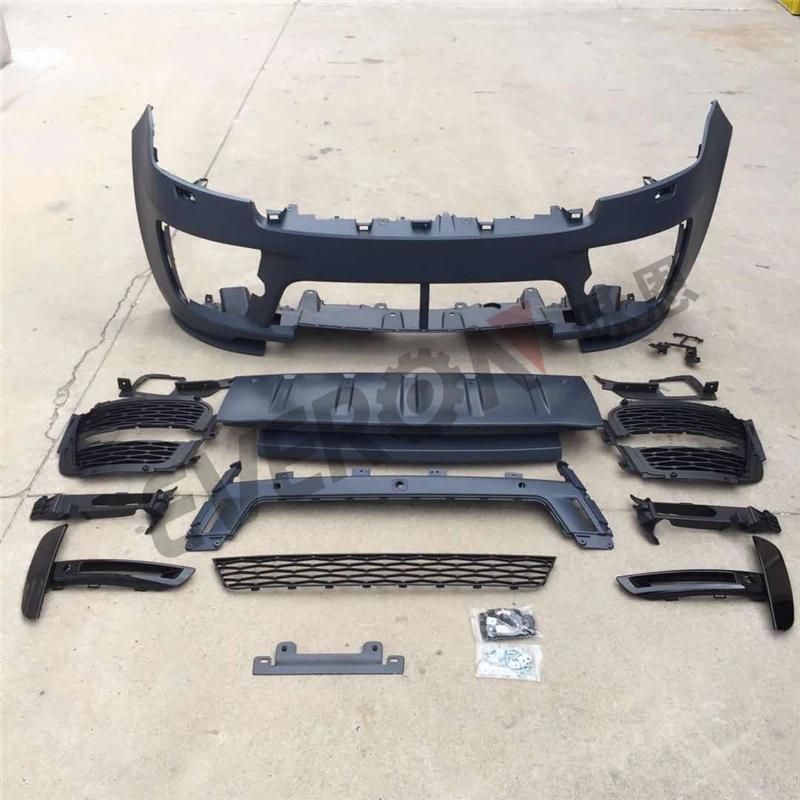 Range Rover Vogue Svo Bumper Body Kit with Headlights for 2013-2017 Upgrade 2018-2021