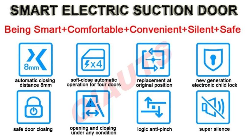 [Qisong] Automotive Electric Suction Door for Toyota Hiace 2005~2017