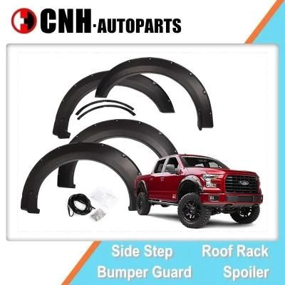 Auto Accessory Rivet Style Over Fender Flares for Fd Pick-up Truck F150 2015-2017 Wheel Arches