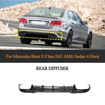 Carbon Fiber W212 Rear Diffuser for Mercedes Benz E Class E63 Amg Sedan 4-Door 2013-2015