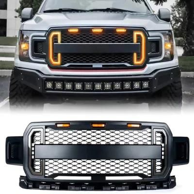 4X4 Auto Part Truck Sport Pick up Upgrade Car Front Grill for F150 2018-2019