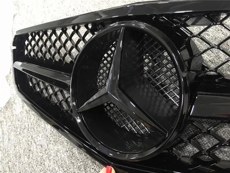 C63 Amg Style Auto Front Grille for Mercedes C Class W204 2007-2014
