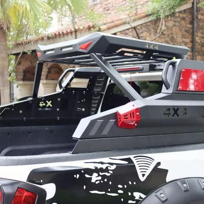 Iron Plastic Car Accessories Roll Bar with Roof Basket for Navara Np300