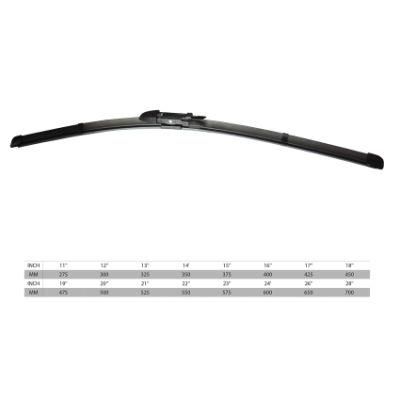 Natural Rubber Frameless Windshield Wiper Blade