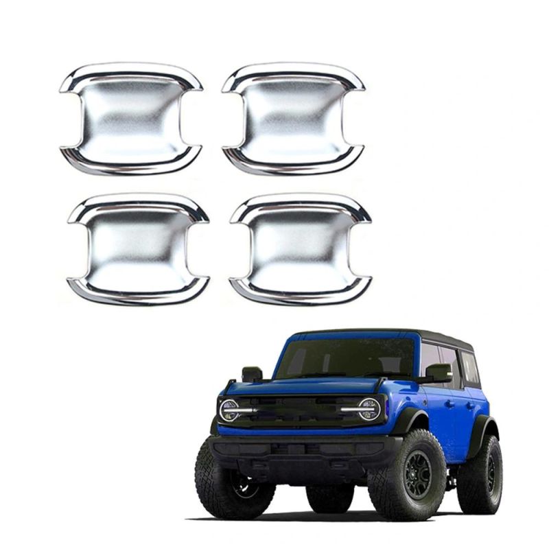 T-062vinterior Accessories Parts 4PCS Chrome Car Door Handle Cover