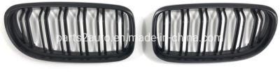 BMW E90 Double Lines Matte Black Auto Accessory Grille 2008-2011
