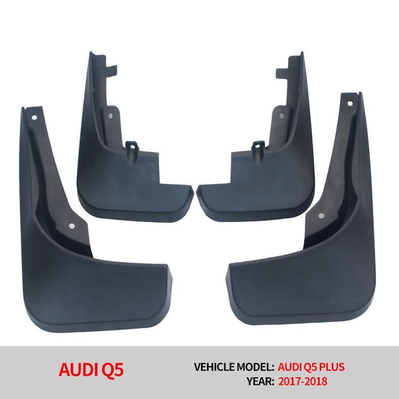 High Quality Fashion Design Splash Guard Mud Flaps Mudguards Car Accessories for Audi Q5 Sport Version with Wheel Lip Flare 2015 2016 2017 2018 Fender