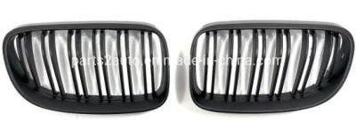 BMW E92 Double Line Matte Black Customized Grille 2006-2009