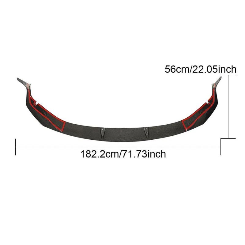 Carbon Fiber Front Lip for Lexus GS F-Sport 2016-2019