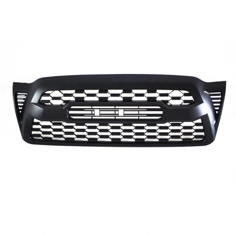 Auto Accessories Parts Front Grille Bumper Radiator Upper Grills Plastic ABS Auto Grill for Tacoma 2005 - 2011