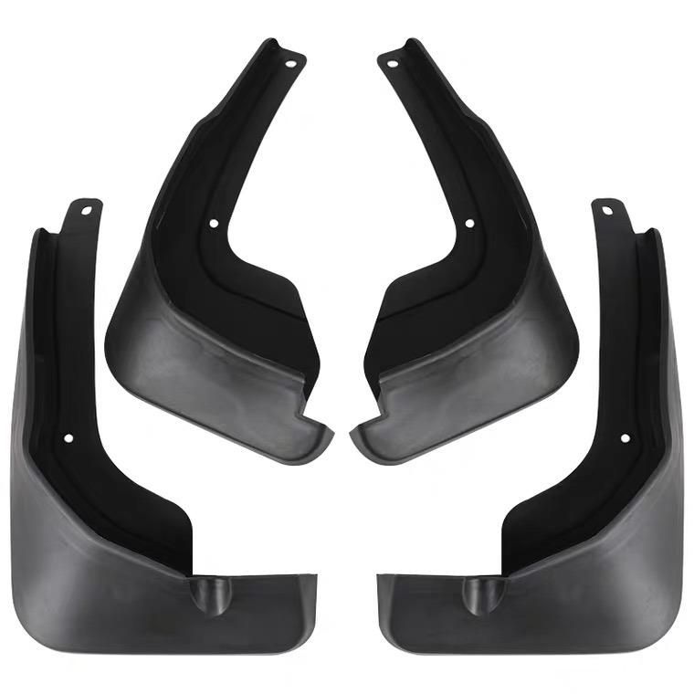 China Factory Universal Black Hot Selling ABS Fender Flares Car Mudguard Plastic Car Wheel Fender for Arches Eyebrow Protector