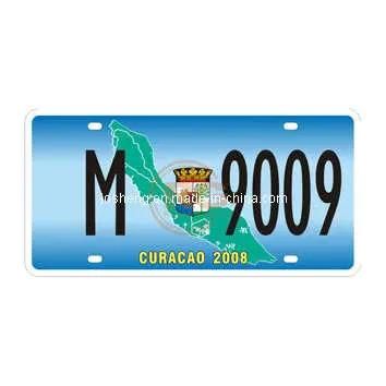 St. Maarten License Plate, Motorcycle Plate, Car Plate, Number Plate