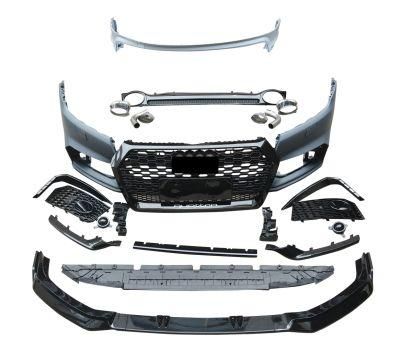 China Wholesale ABS Material Body Kit Replacement Car Accessories Chromed Grilles ABS Front Grill for Audi Q5