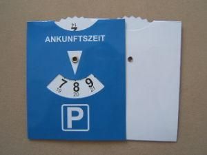 Paperboard Parking Disc