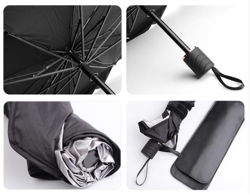 Car Windshield Sunshade Umbrella With Escape Safety Hammer