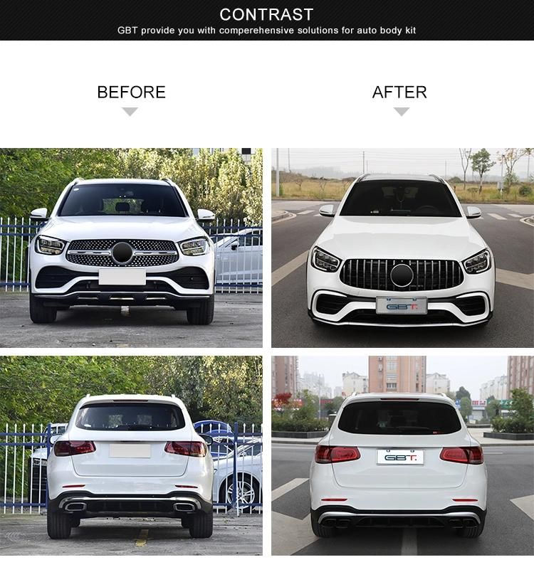 Gbt Auto Car Parts Year 2020-on Front/Rear Bumper for Mercedes-Benz Glc Model