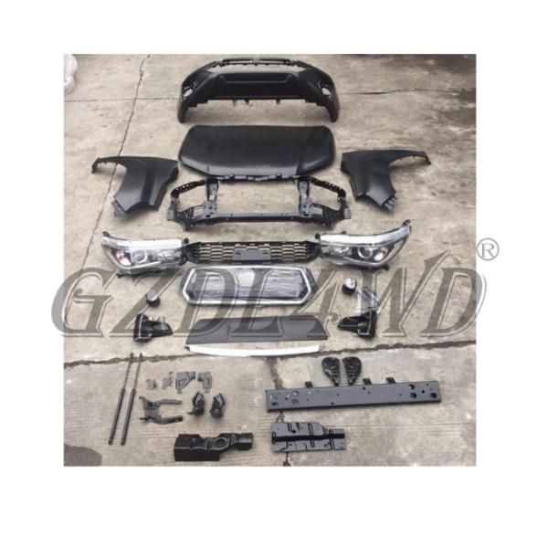 Hilux Vigo 2005-2014 Upgrade to Hilux Rocco 2018 2019 Facelift Body Kit Front Bumper Kit