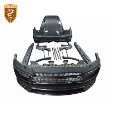 Upgrade to Lumma Style Carbon Fiber Mix Fiberglass 2011-2014 Body Kit for Porsche Cayenne 958